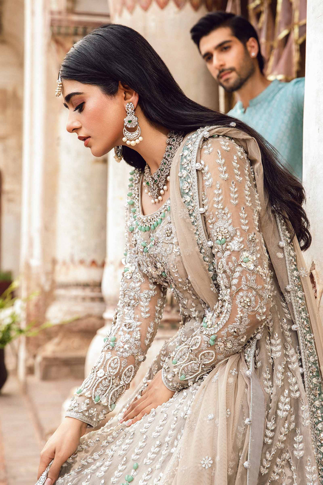 Maria B | Bridal Couture | Mehrinoz -  Maria B Ladies Clothes - Original Designer Dress - House of Maryam