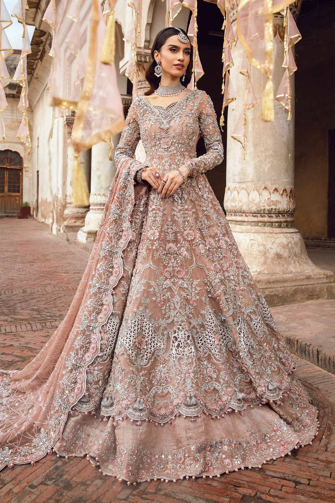 Maria B | Bridal Couture | Diyora -  Maria B Ladies Clothes - Original Designer Dress - House of Maryam