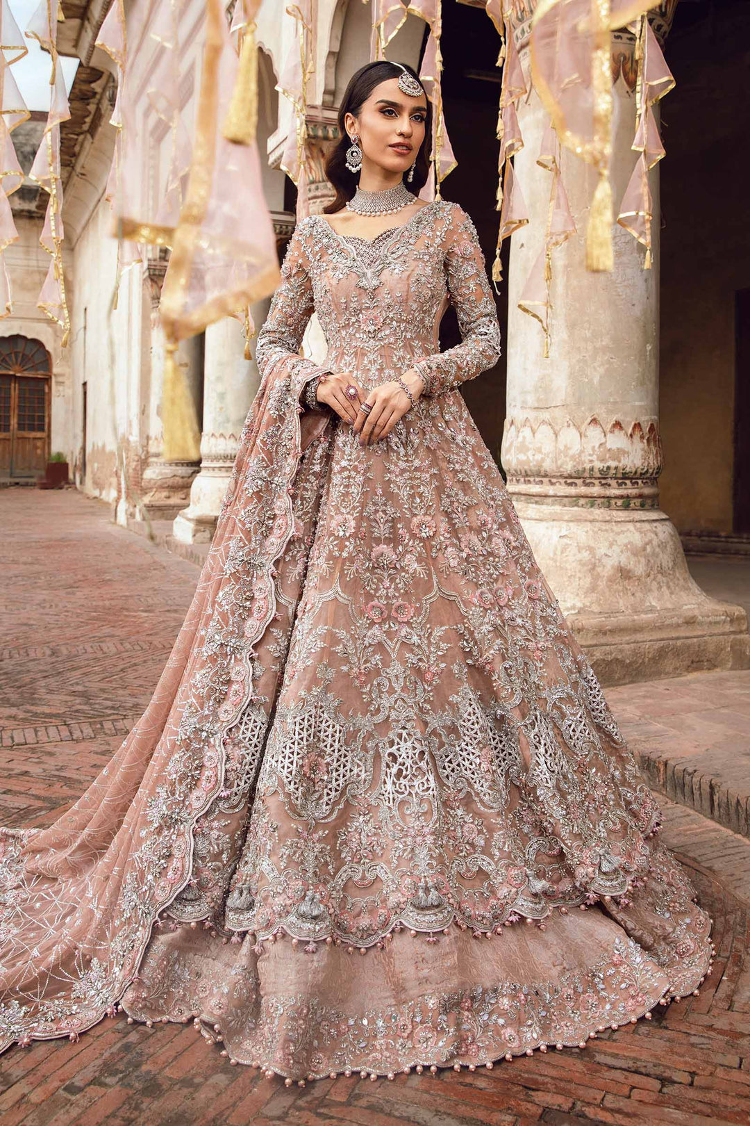 Maria B | Bridal Couture | Diyora by Designer Maria B - House of Maryam - Pakistani Designer Ethnic Wear in {{ shop.shopifyCountryName }}