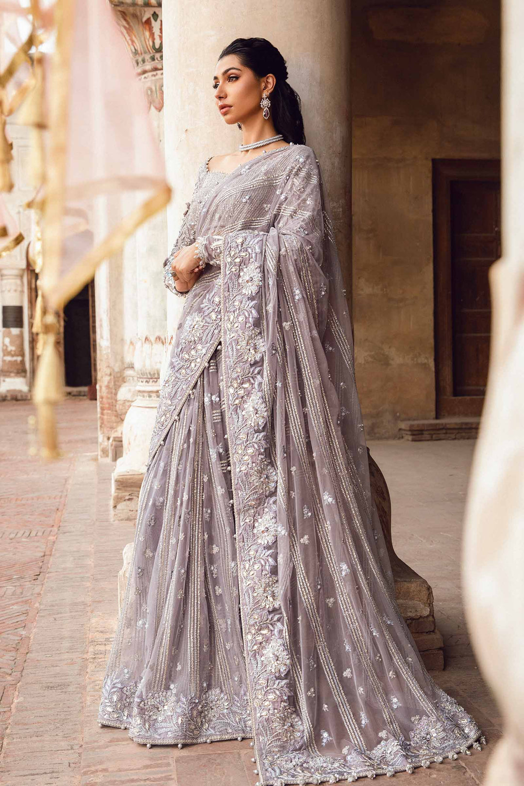 Maria B | Bridal Couture | Ifora -  Maria B Ladies Clothes - Original Designer Dress - House of Maryam