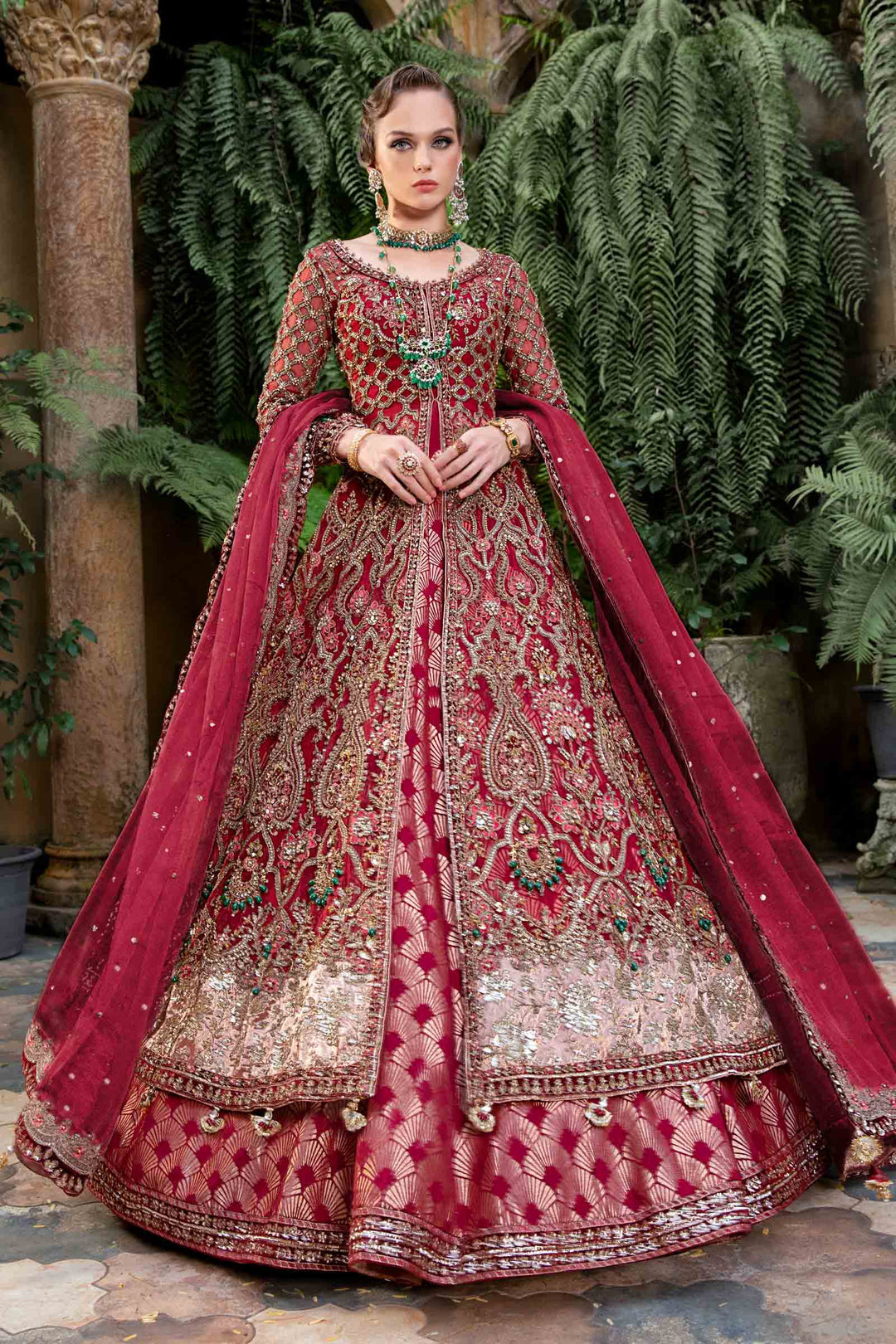 Maria B | Bridal Couture | Navera -  Maria B Ladies Clothes - Original Designer Dress - House of Maryam