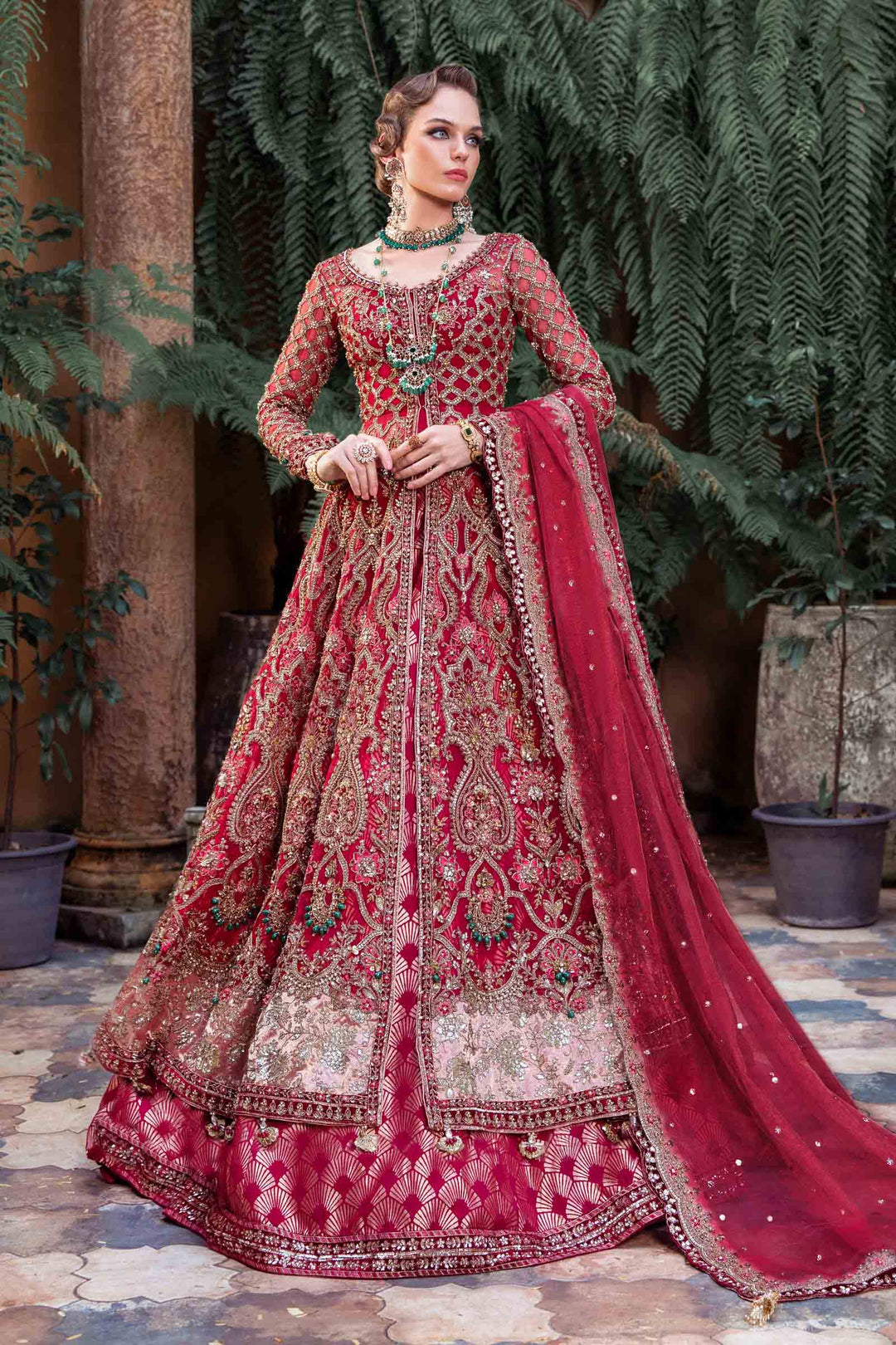 Maria B | Bridal Couture | Navera -  Maria B Ladies Clothes - Original Designer Dress - House of Maryam