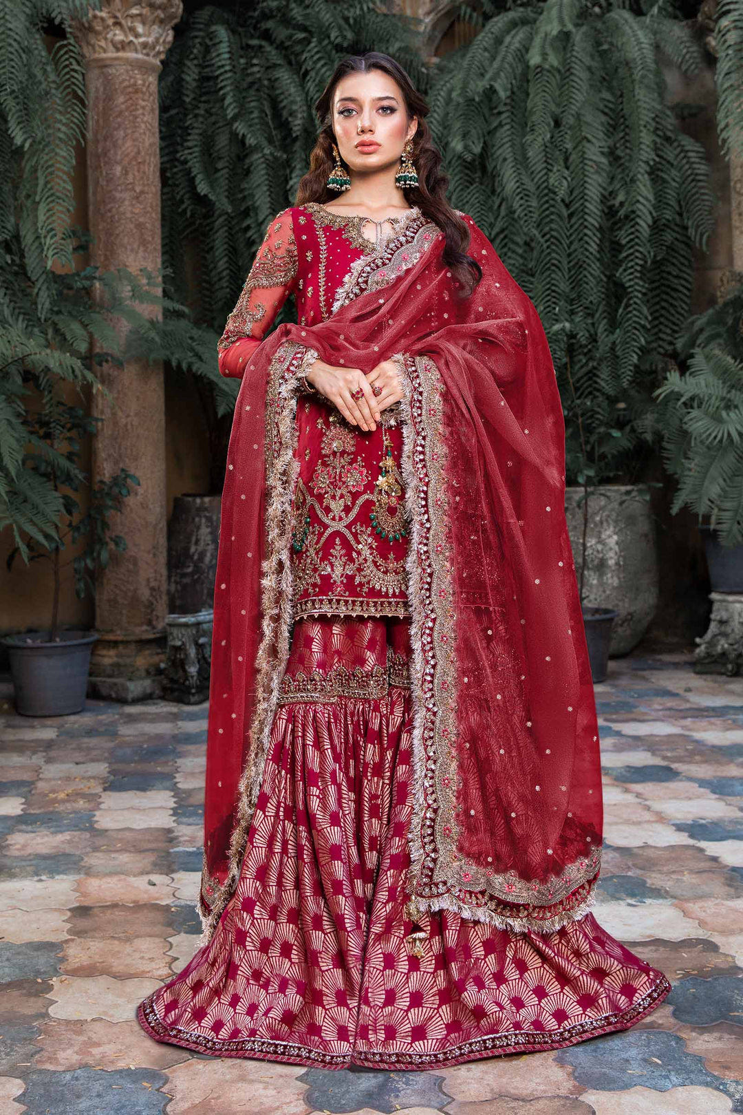 Maria B | Bridal Couture | Shireen -  Maria B Ladies Clothes - Original Designer Dress - House of Maryam