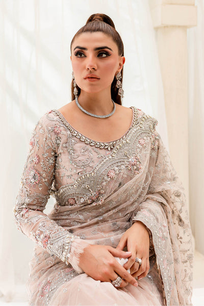 Maria B | Bridal Couture | Pale Pink MC-909 -  Maria B Ladies Clothes - Original Designer Dress - House of Maryam
