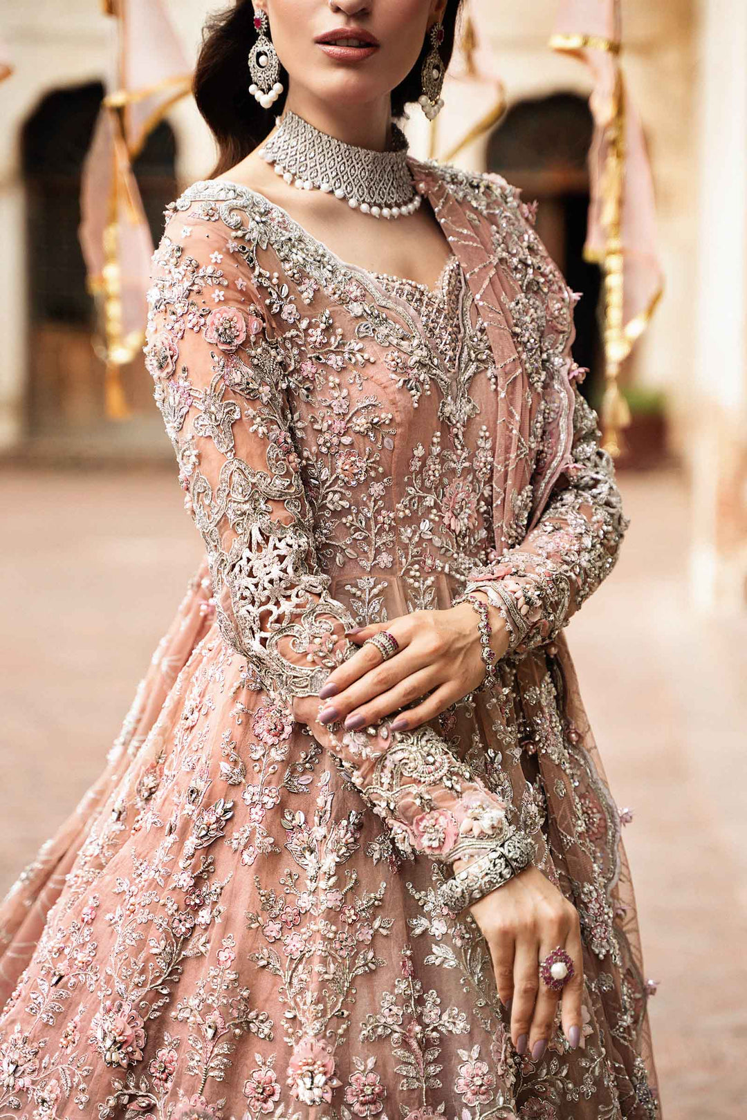 Maria B | Bridal Couture | Diyora -  Maria B Ladies Clothes - Original Designer Dress - House of Maryam