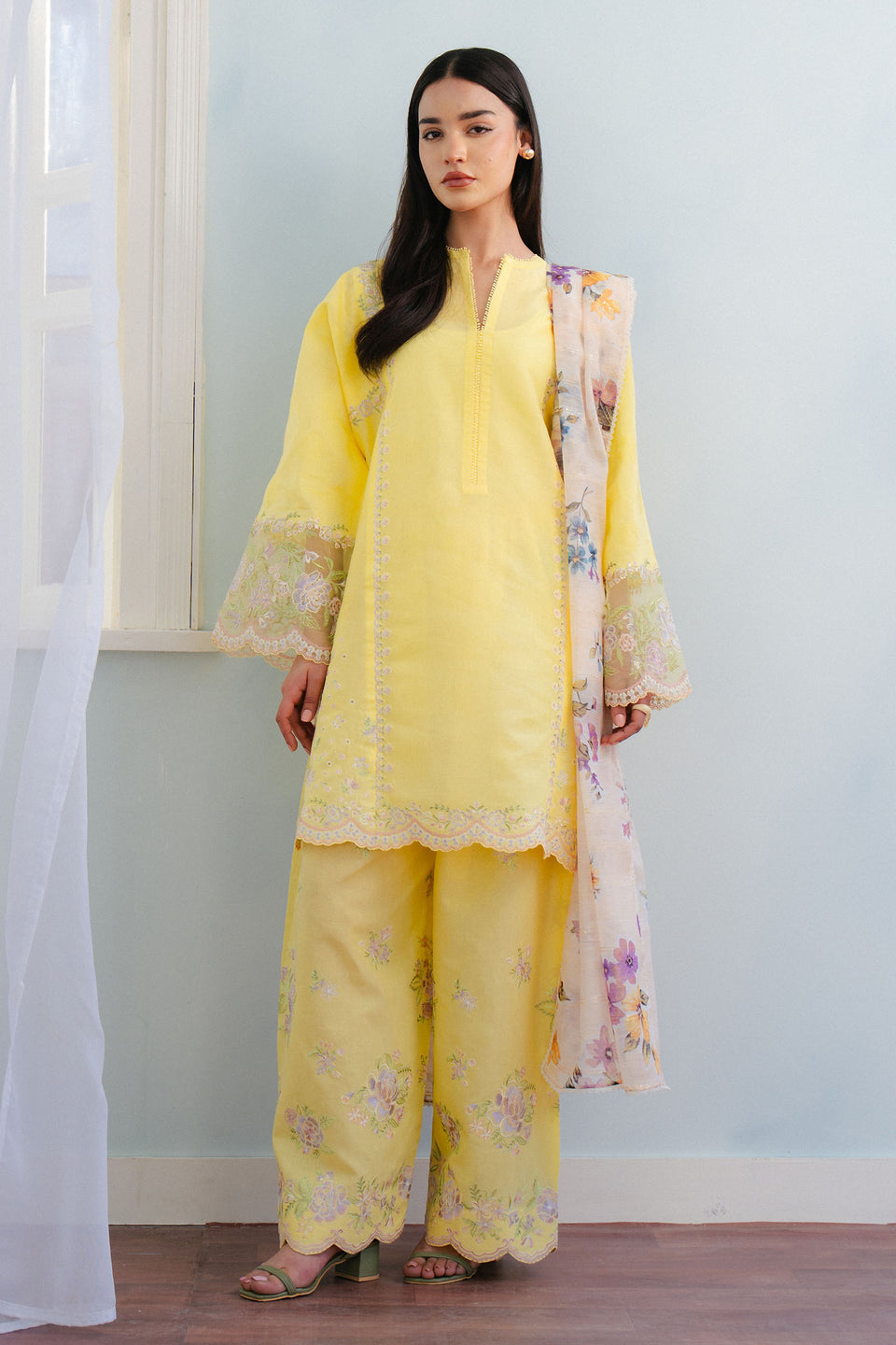 Zara Shahjahan | Coco Lawn 25 | MEADOW-8A -  Zara Shahjahan Ladies Clothes - Original Designer Dress - House of Maryam