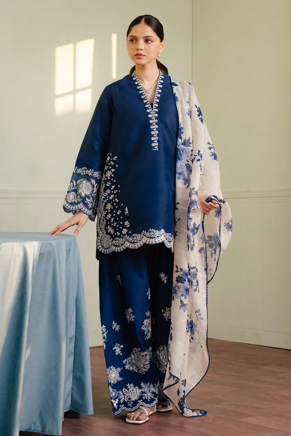 Zara Shahjahan | Coco Lawn 25 | MEADOW-8B -  Zara Shahjahan Ladies Clothes - Original Designer Dress - House of Maryam