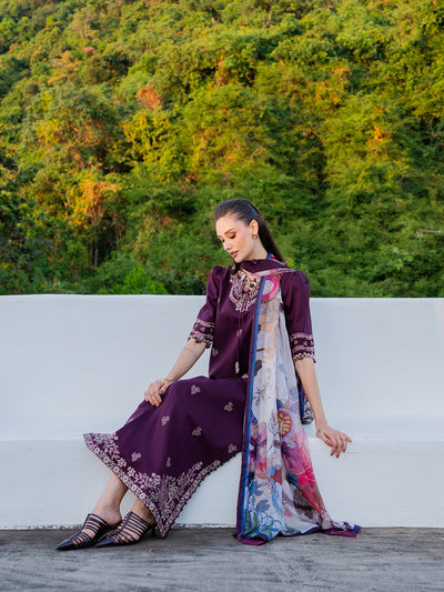 Izel | Dareen Luxury Lawn 26 | Meerab