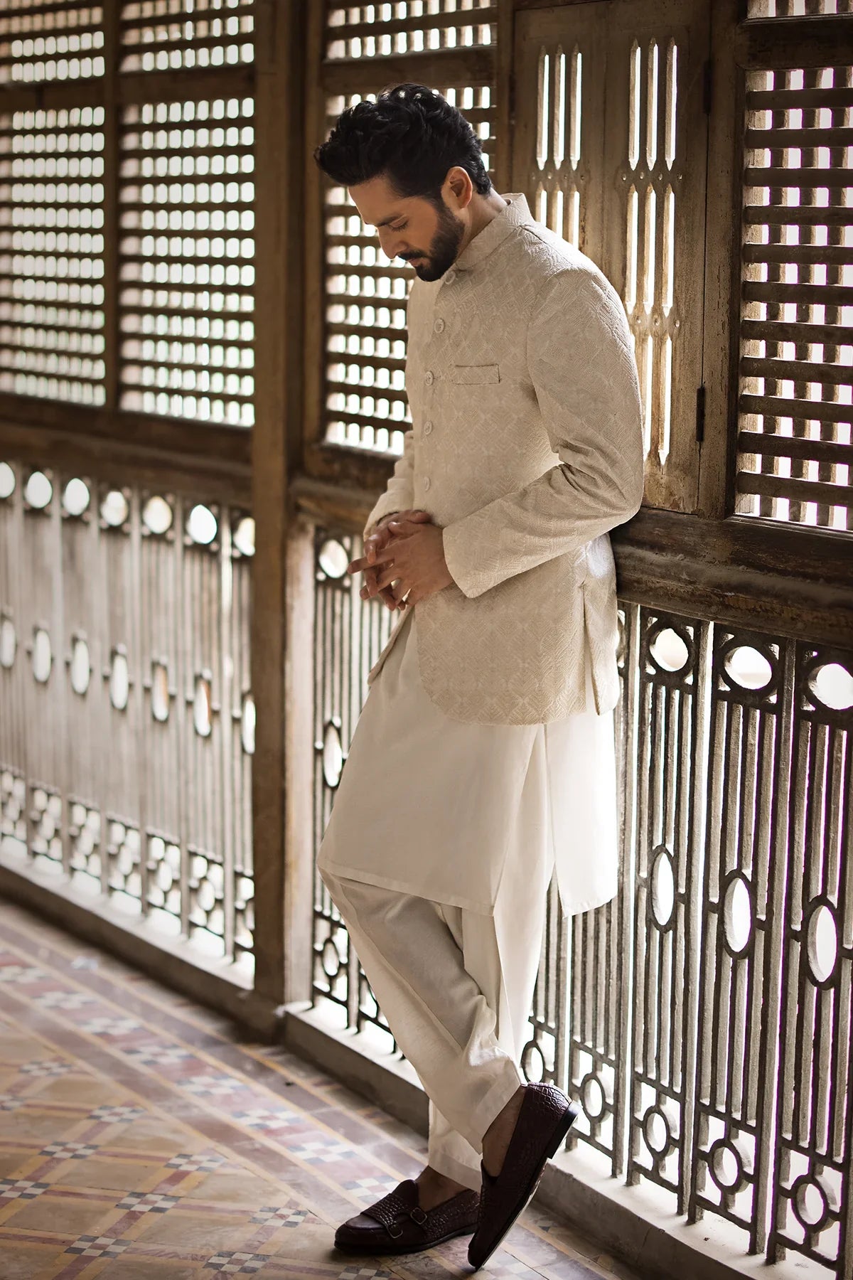 Pakistani Menswear | EK-Salar by Designer House of Maryam Ltd. - House of Maryam - Pakistani Designer Ethnic Wear in {{ shop.shopifyCountryName }}