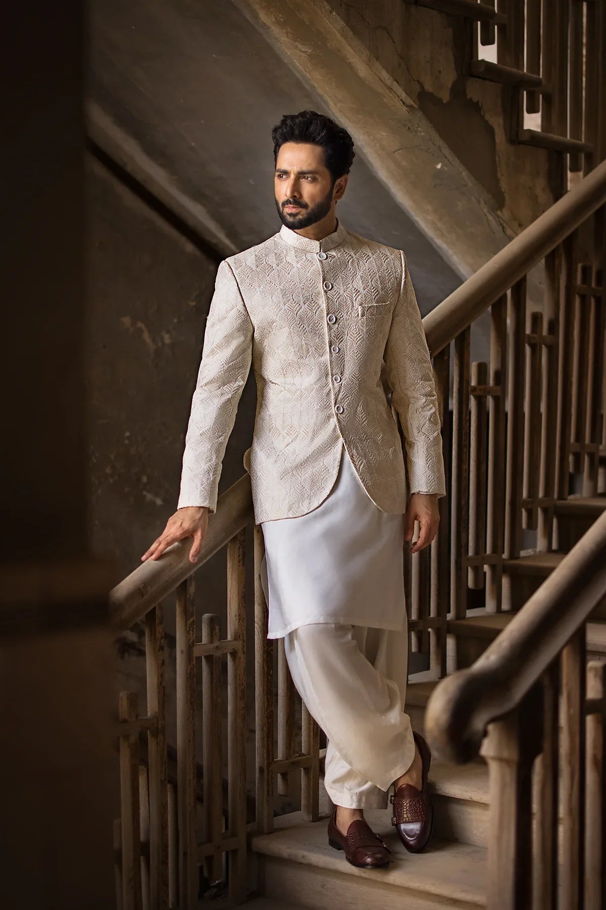 Pakistani Menswear | EK-Salar by Designer House of Maryam Ltd. - House of Maryam - Pakistani Designer Ethnic Wear in {{ shop.shopifyCountryName }}