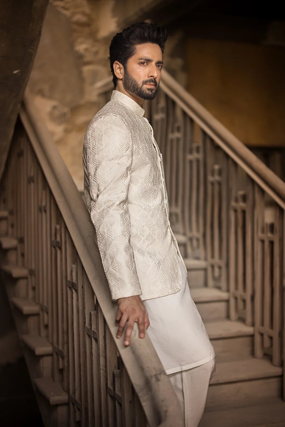 Pakistani Menswear | EK-Salar by Designer House of Maryam Ltd. - House of Maryam - Pakistani Designer Ethnic Wear in {{ shop.shopifyCountryName }}