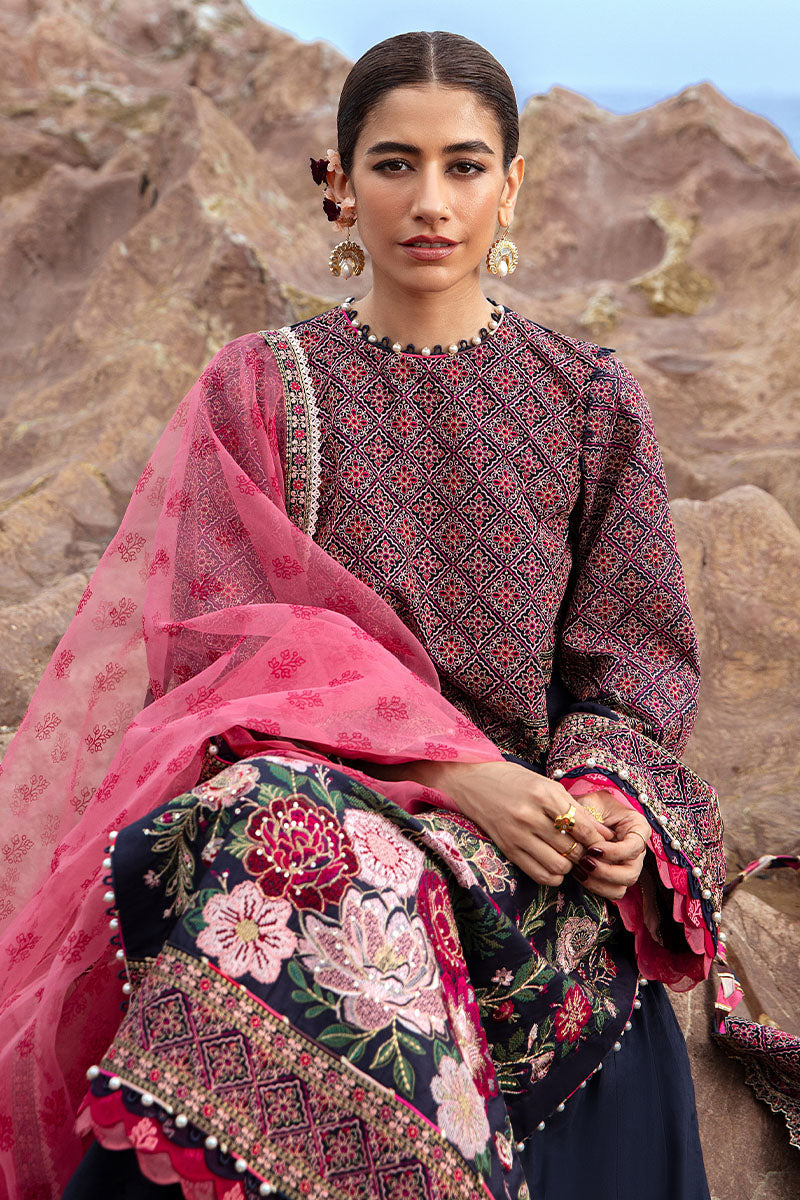 MNR | Festive Lawn 24 | JAL-PARI -  MNR Luxury - Original Designer Dress - House of Maryam