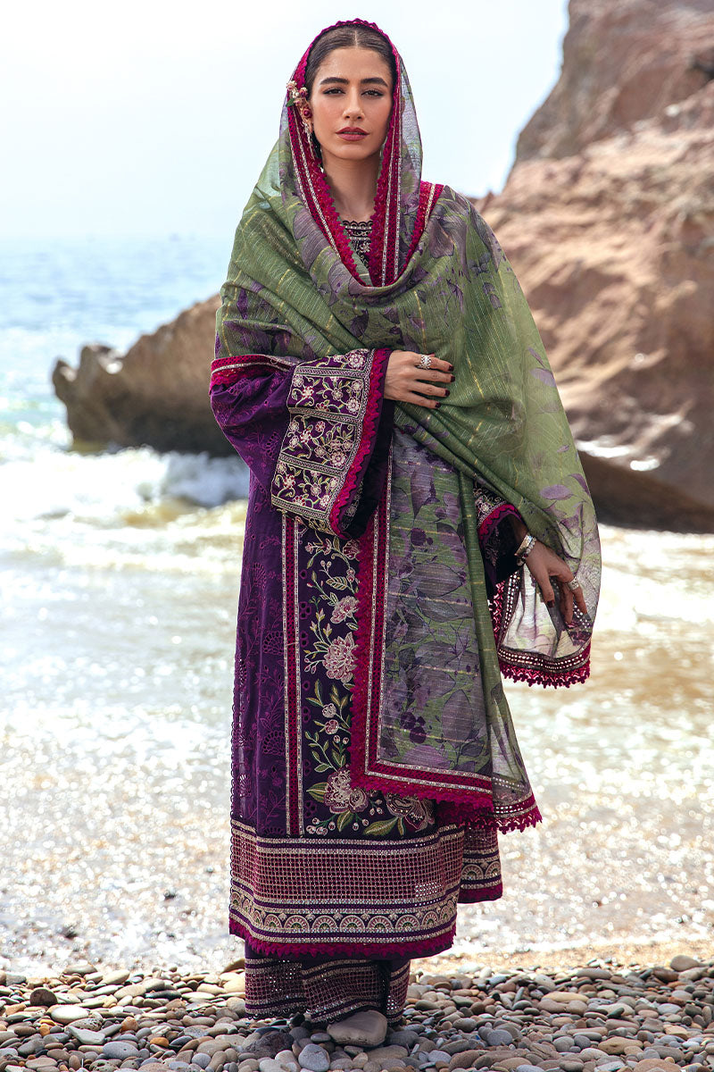 MNR | Festive Lawn 24 | GUL-E-LALA -  MNR Luxury - Original Designer Dress - House of Maryam