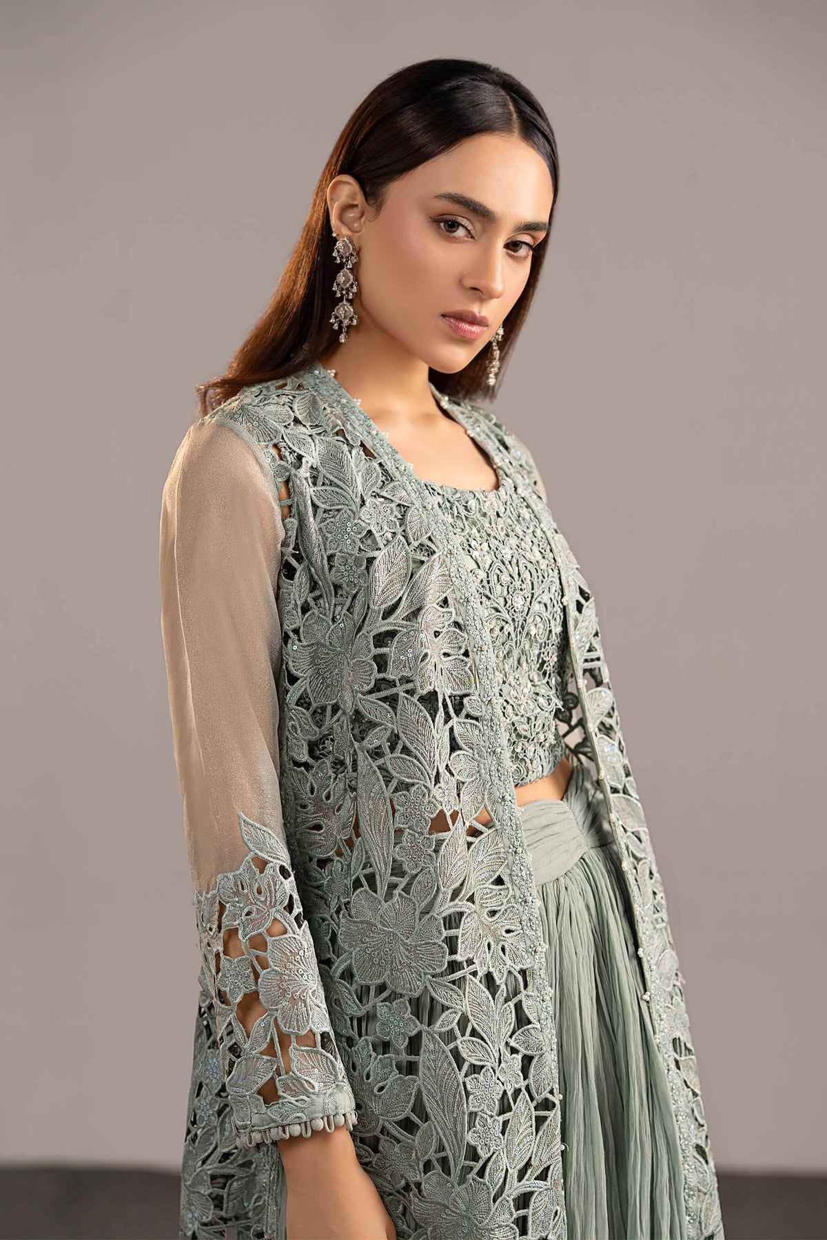 Maria B | Luxury Formals | MGL-EF26-01-Ice Blue-4