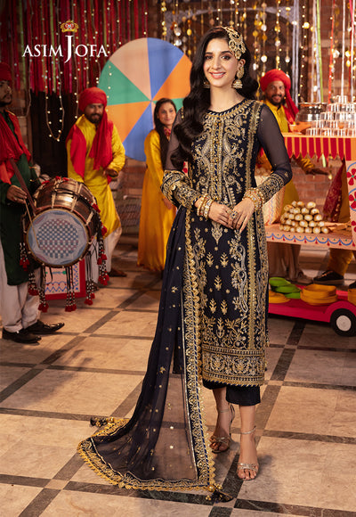 Asim Jofa | Chamak Damak Festive 24 | AJCD-11 by Designer Asim Jofa - House of Maryam - Pakistani Designer Ethnic Wear in {{ shop.shopifyCountryName }}