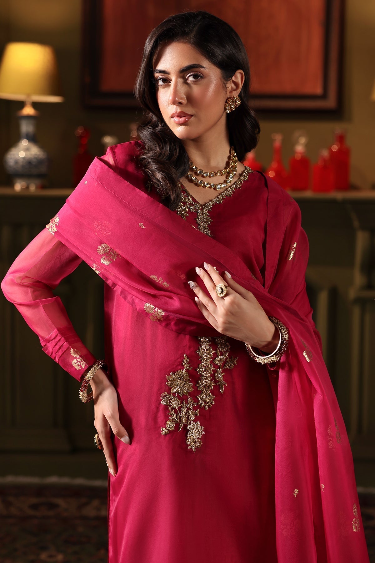 Charizma | Festive Pret | CMA-4-043 -  Charizma Luxury - Original Designer Dress - House of Maryam
