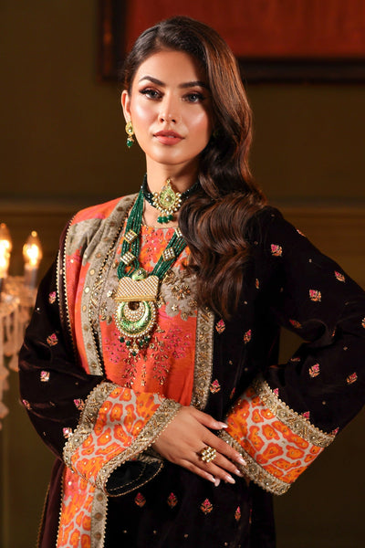 Charizma | Signora Velvet | VELVET CVT4-11 -  Charizma Ladies Clothes - Original Designer Dress - House of Maryam