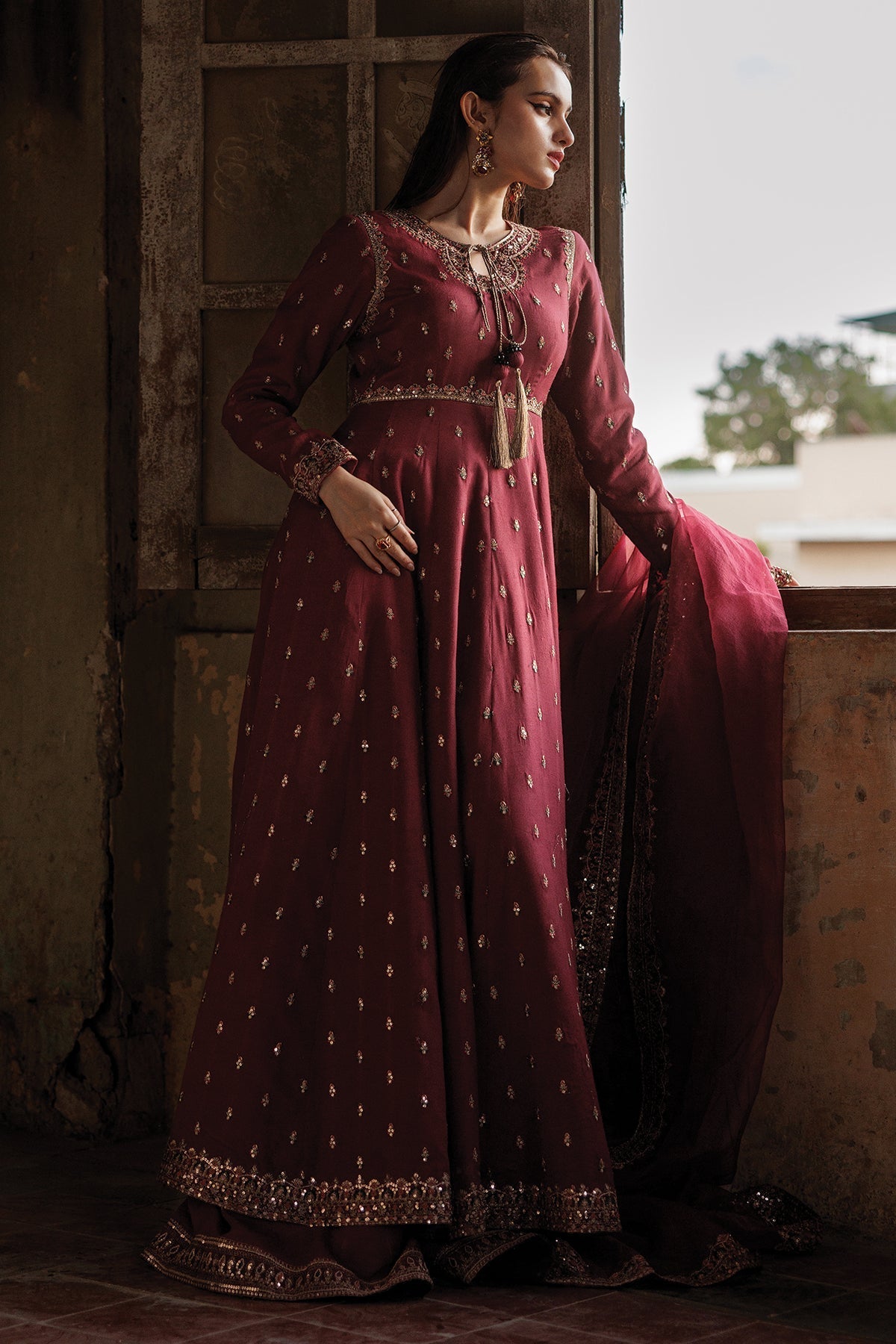 Charizma | Statement Dresses | CMA-4-088 -  Charizma Ladies Clothes -  House of Maryam