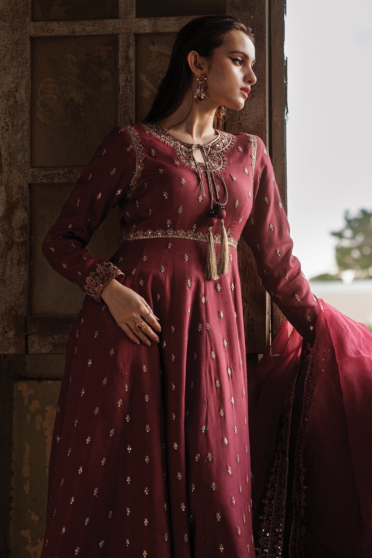 Charizma | Statement Dresses | CMA-4-088 -  Charizma Ladies Clothes -  House of Maryam