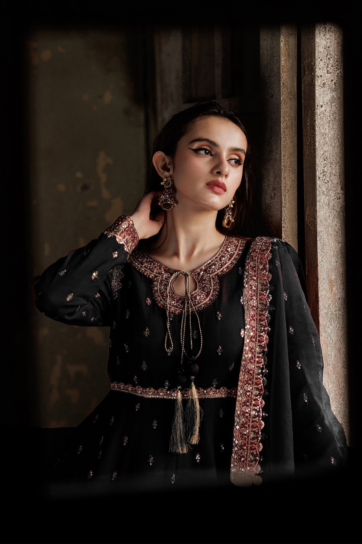 Charizma | Statement Dresses |  CMA-4-088 -  Charizma Ladies Clothes - Original Designer Dress - House of Maryam