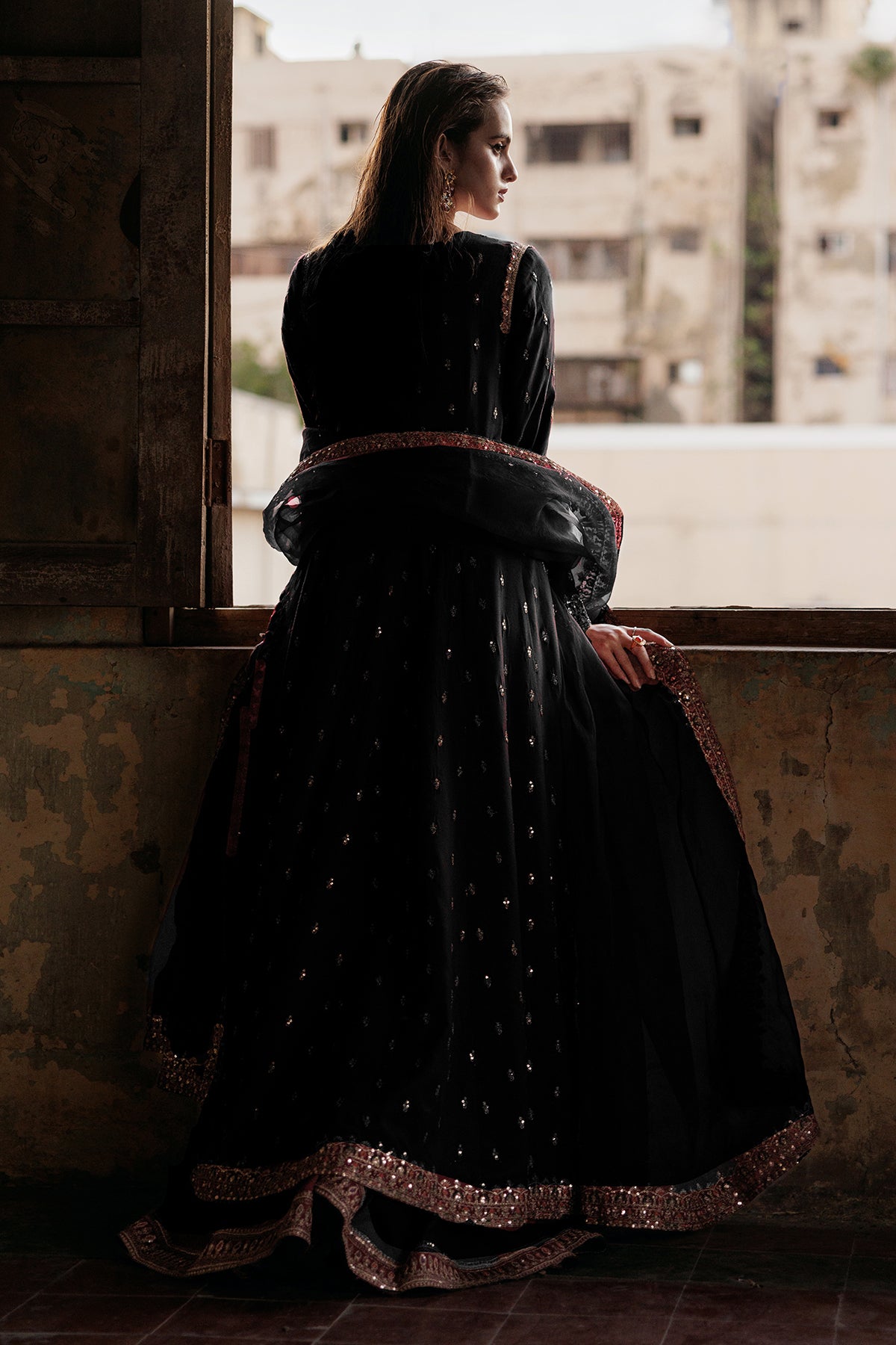 Charizma | Statement Dresses |  CMA-4-088 -  Charizma Ladies Clothes - Original Designer Dress - House of Maryam