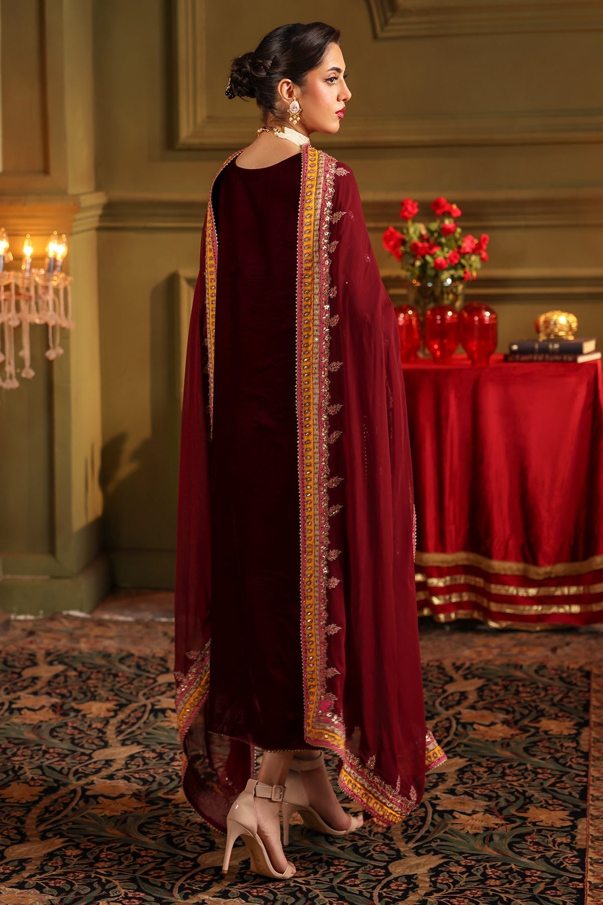 Charizma | Signora Velvet | VELVET CVT4-12 -  Charizma Ladies Clothes - Original Designer Dress - House of Maryam