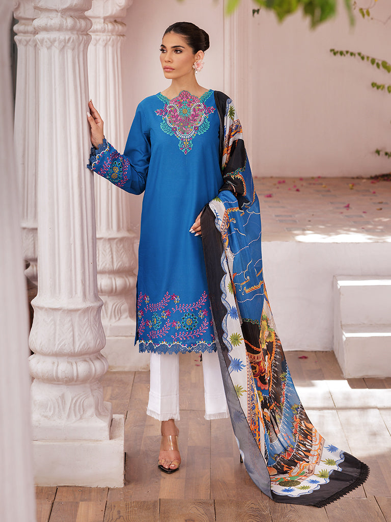 Rajbari | Nissa Chikankari Edition 25 | D# - 04 -  Rajbari Ladies Clothes - Original Designer Dress - House of Maryam
