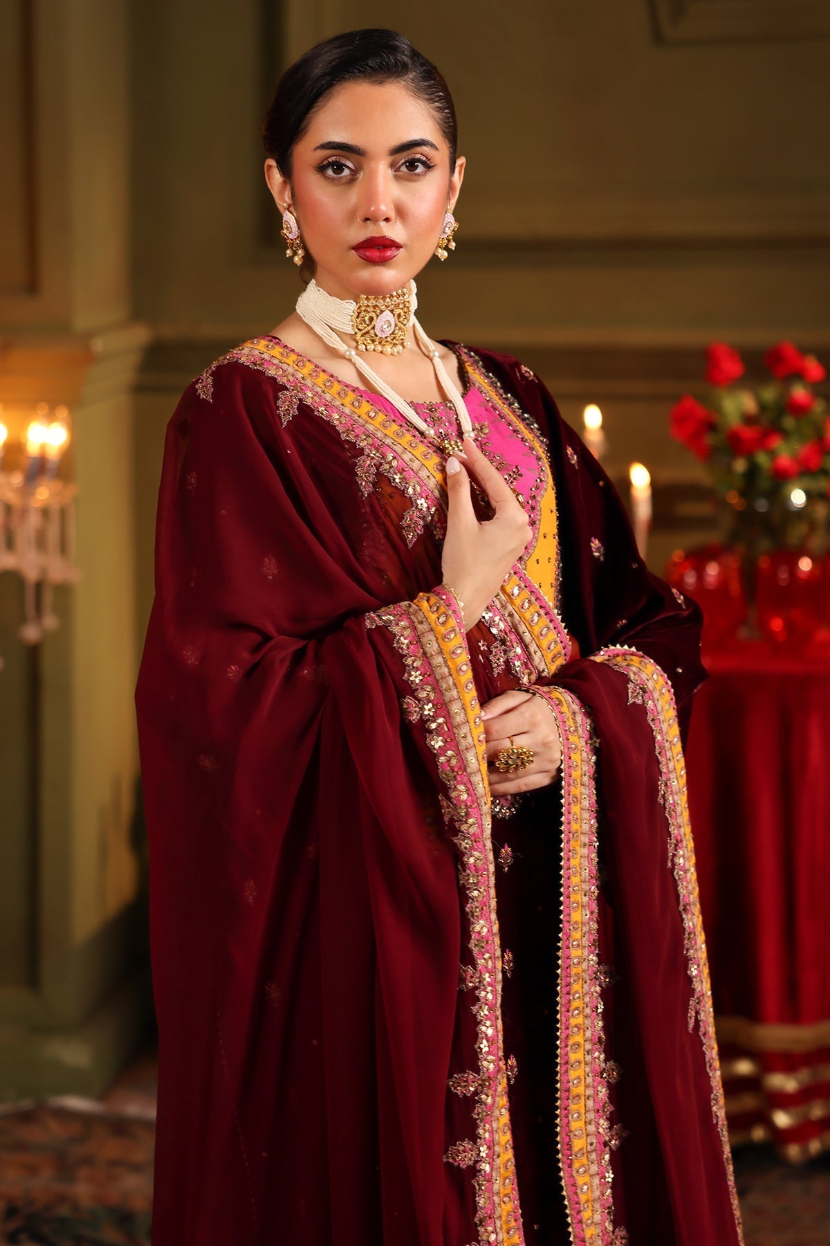 Charizma | Signora Velvet | VELVET CVT4-12 -  Charizma Ladies Clothes - Original Designer Dress - House of Maryam