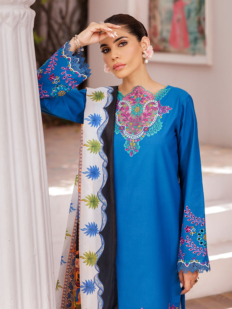 Rajbari | Nissa Chikankari Edition 25 | D# - 04 -  Rajbari Ladies Clothes - Original Designer Dress - House of Maryam