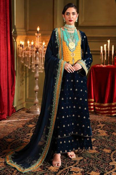 Charizma | Signora Velvet | VELVET CVT4-13 -  Charizma Ladies Clothes - Original Designer Dress - House of Maryam