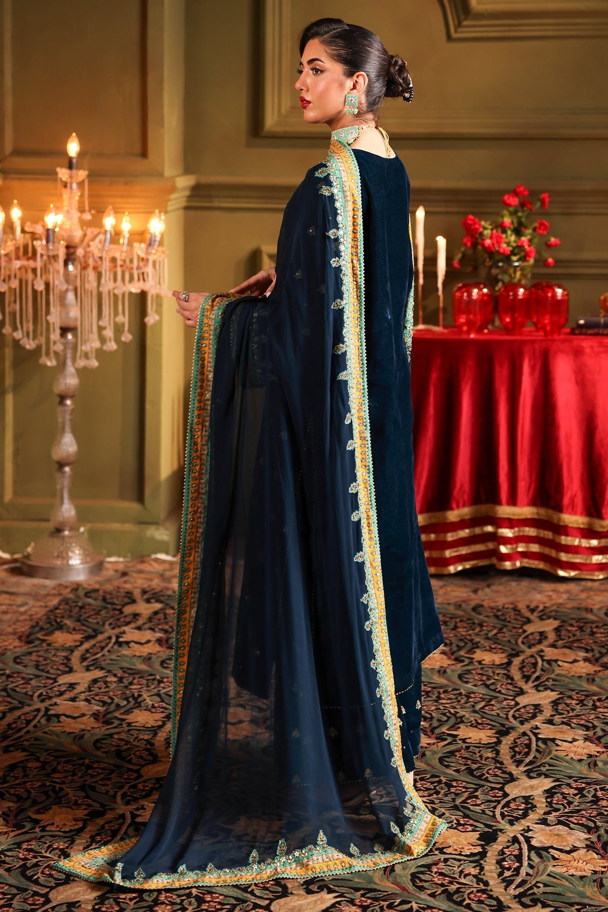 Charizma | Signora Velvet | VELVET CVT4-13 -  Charizma Ladies Clothes - Original Designer Dress - House of Maryam