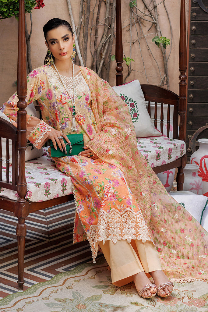 Rajbari | Exclusive Printkari 2024 | 6-A -  Rajbari Casuals - Original Designer Dress - House of Maryam