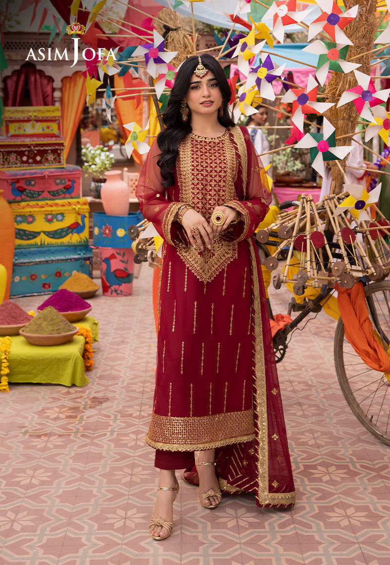 Asim Jofa | Pyaar Diyan Gallan Formals | AJEM-10 -  Asim Jofa Formal -  House of Maryam