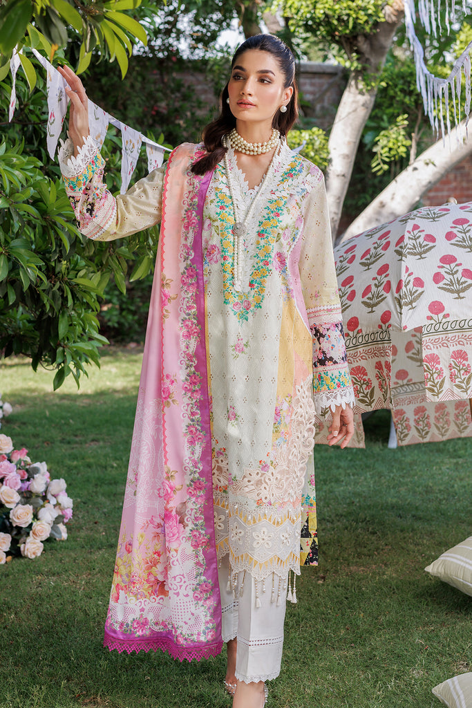 Rajbari | Exclusive Printkari 2024 | 4-A by Designer Rajbari - House of Maryam - Pakistani Designer Ethnic Wear in {{ shop.shopifyCountryName }}