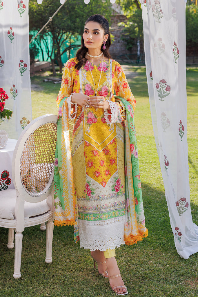 Rajbari | Exclusive Printkari 2024 | 1-A -  Rajbari Casuals - Original Designer Dress - House of Maryam