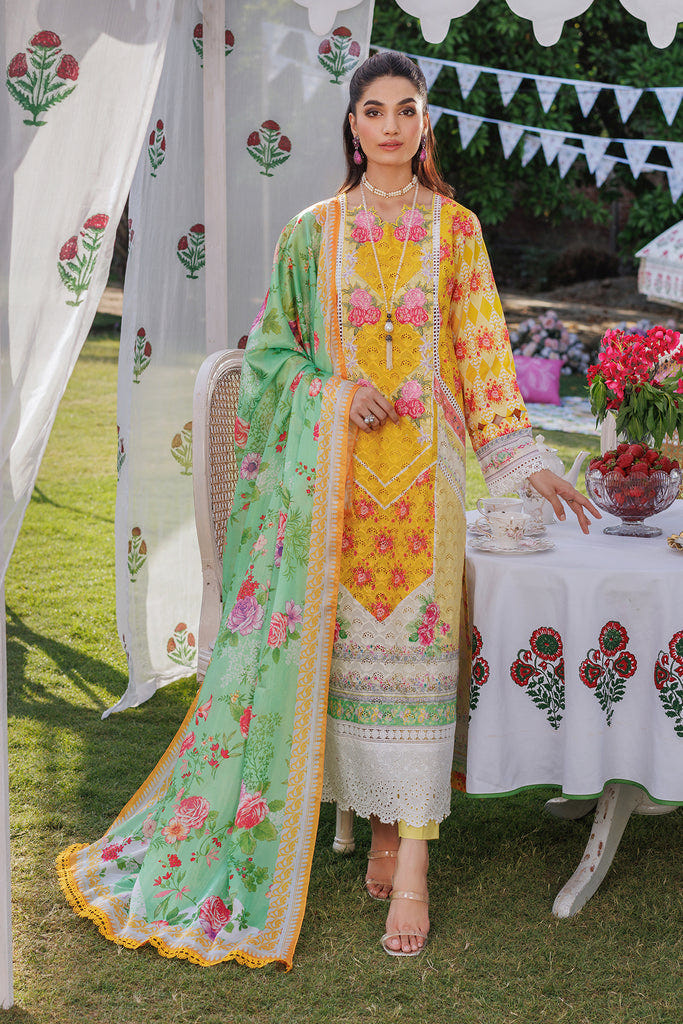 Rajbari | Exclusive Printkari 2024 | 1-A -  Rajbari Casuals - Original Designer Dress - House of Maryam