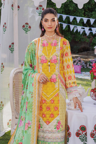 Rajbari | Exclusive Printkari 2024 | 1-A -  Rajbari Casuals - Original Designer Dress - House of Maryam