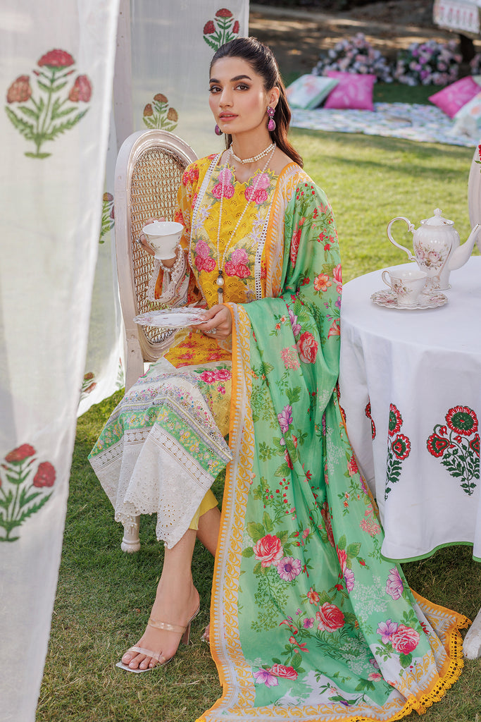 Rajbari | Exclusive Printkari 2024 | 1-A -  Rajbari Casuals - Original Designer Dress - House of Maryam