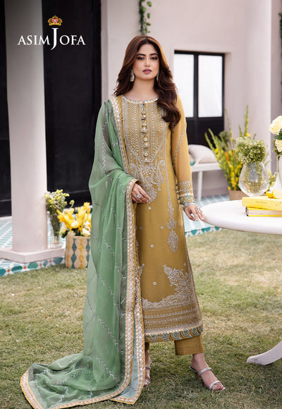 Asim Jofa | Dhanak Rang Collection | AJCF-16 by Designer Asim Jofa - House of Maryam - Pakistani Designer Ethnic Wear in {{ shop.shopifyCountryName }}