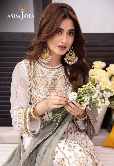 Asim Jofa | Dhanak Rang Collection | AJCF-17 by Designer Asim Jofa - House of Maryam - Pakistani Designer Ethnic Wear in {{ shop.shopifyCountryName }}