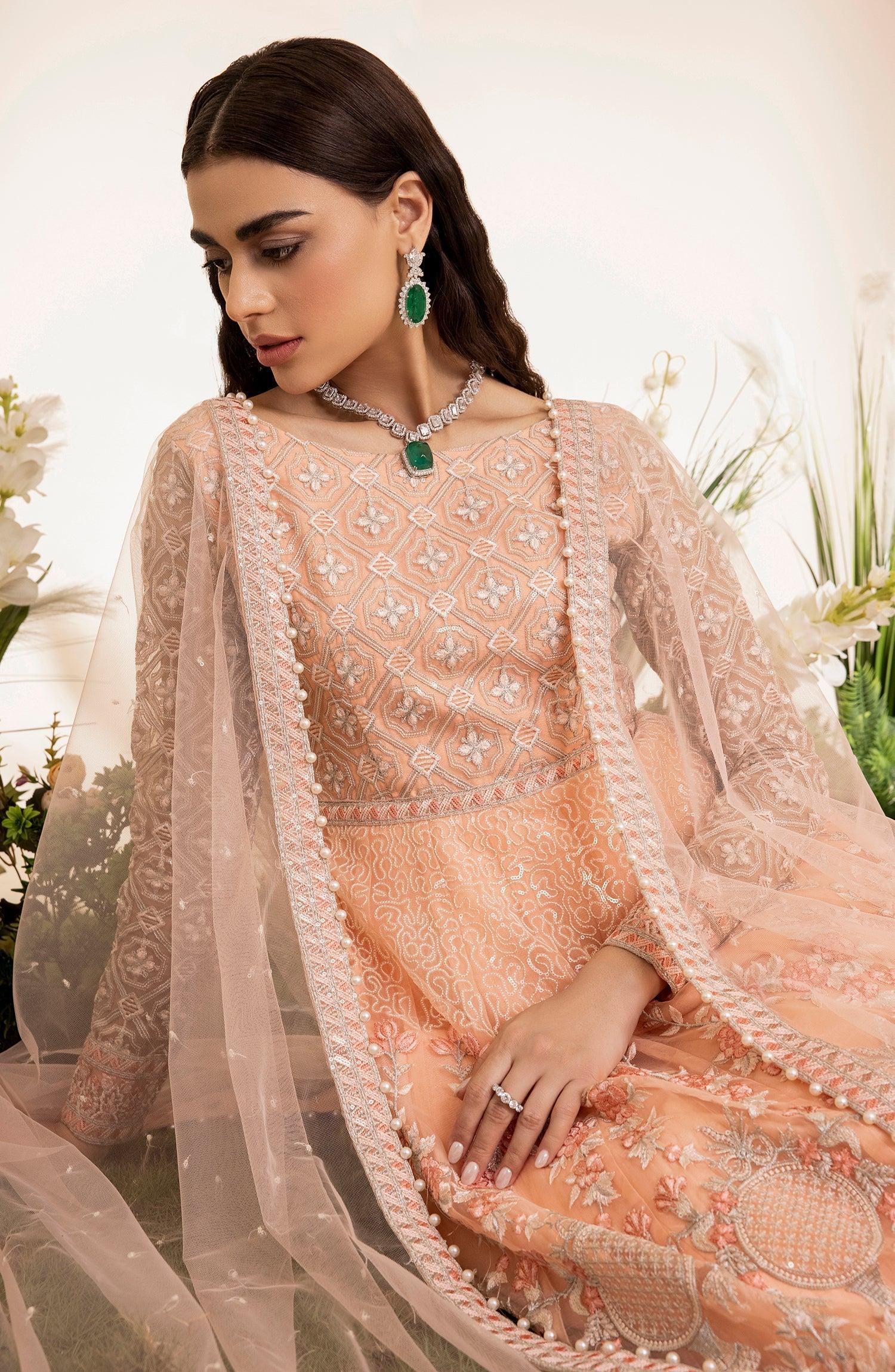 Maryum N Maria | The Brides 23 | Sushi Kiss (MS23-532) by Designer Maryum N Maria - House of Maryam - Pakistani Designer Ethnic Wear in {{ shop.shopifyCountryName }}