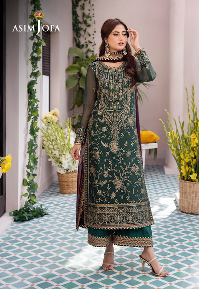 Asim Jofa | Dhanak Rang Collection | AJCF-10 by Designer Asim Jofa - House of Maryam - Pakistani Designer Ethnic Wear in {{ shop.shopifyCountryName }}