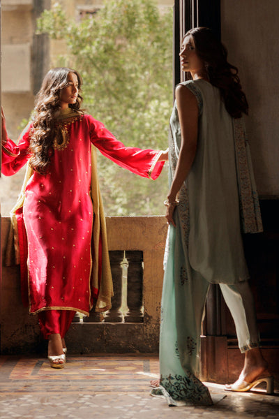 The Pink Tree Company | Yaadish Bakhair | Firoza -  The Pink Tree Company Ladies Clothes - Original Designer Dress - House of Maryam
