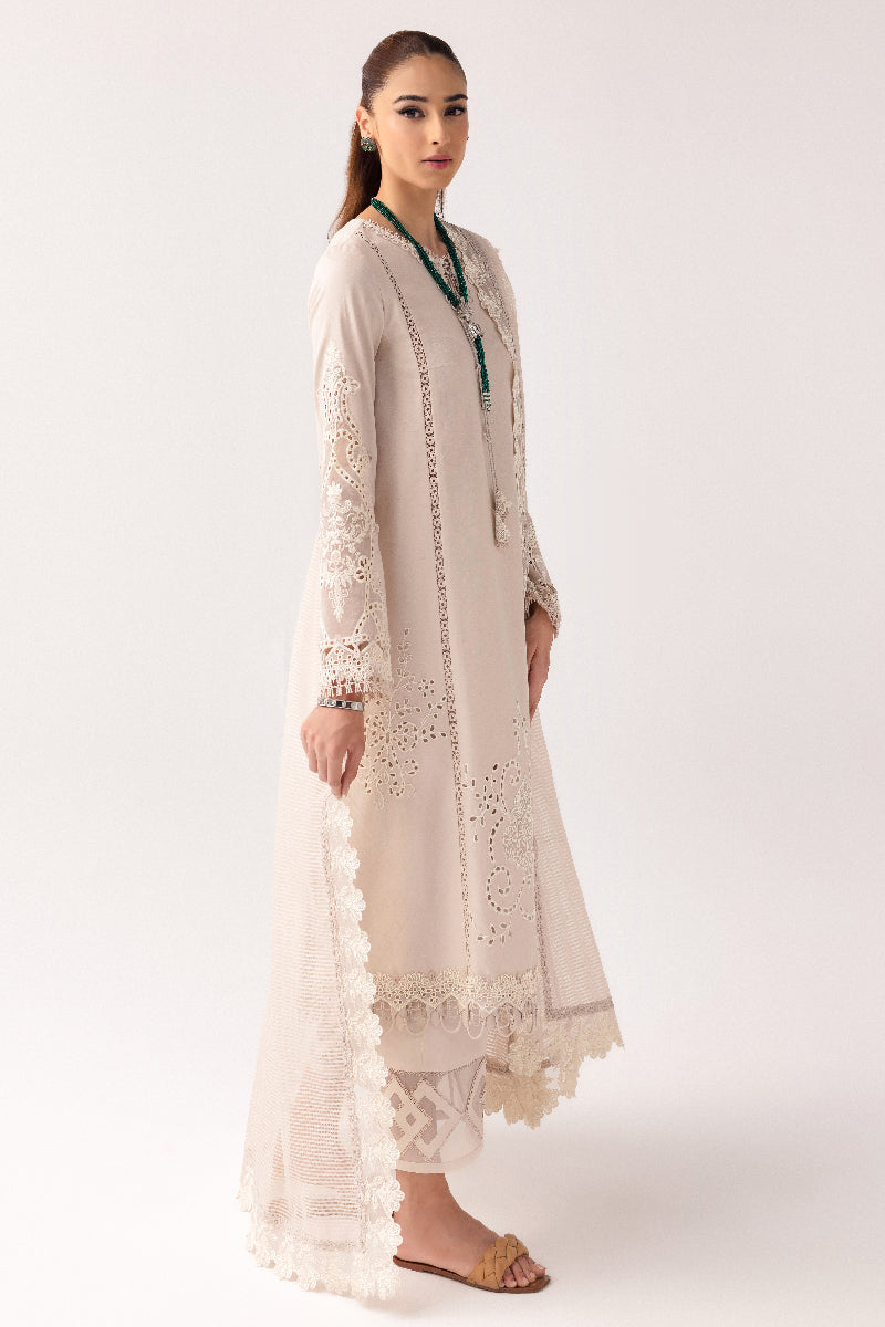 Qalamkar | Basic Pret 25 | KT-03 Naire -  Qalamkar Ladies Clothes -  House of Maryam