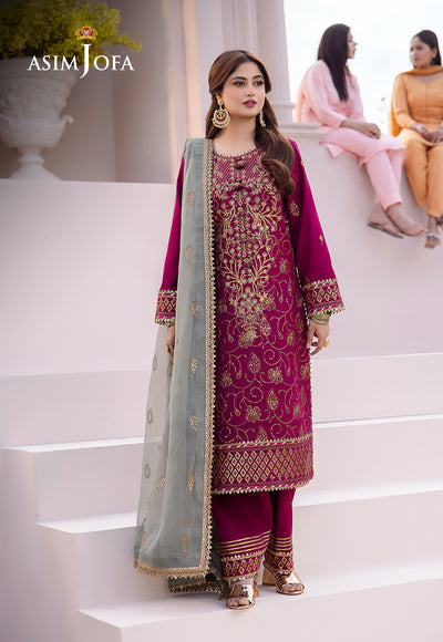 Asim Jofa | Dhanak Rang Collection | AJCF-12 by Designer Asim Jofa - House of Maryam - Pakistani Designer Ethnic Wear in {{ shop.shopifyCountryName }}