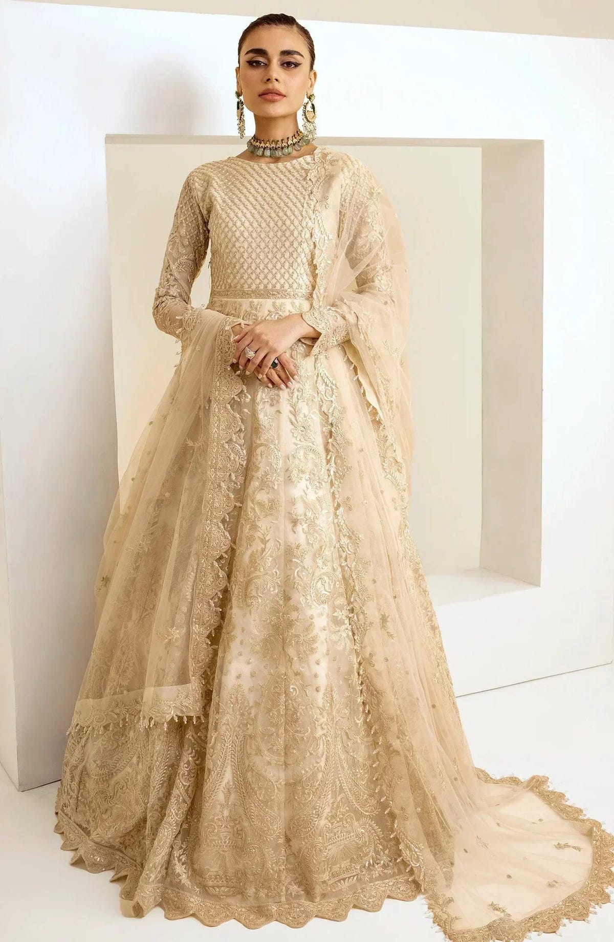 Maryum N Maria | The Brides 23 | Shroom (MS23-538) -  Maryum N Maria Bridal - Original Designer Dress - House of Maryam