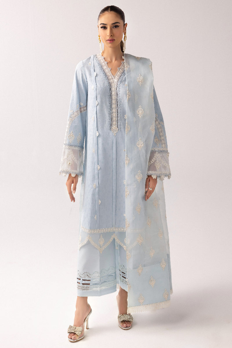Qalamkar | Basic Pret 25 | KT-04 Wardah -  Qalamkar Ladies Clothes -  House of Maryam