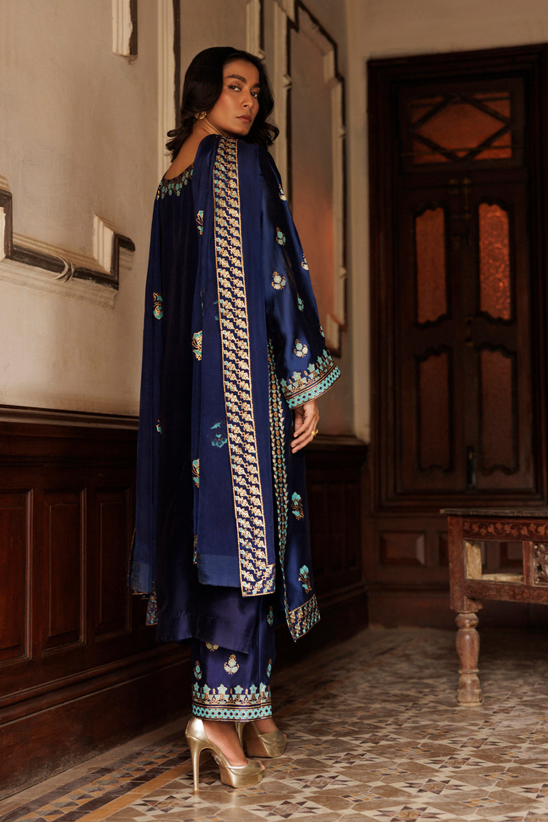 The Pink Tree Company | Yaadish Bakhair | Blue Mirage -  The Pink Tree Company Ladies Clothes - Original Designer Dress - House of Maryam