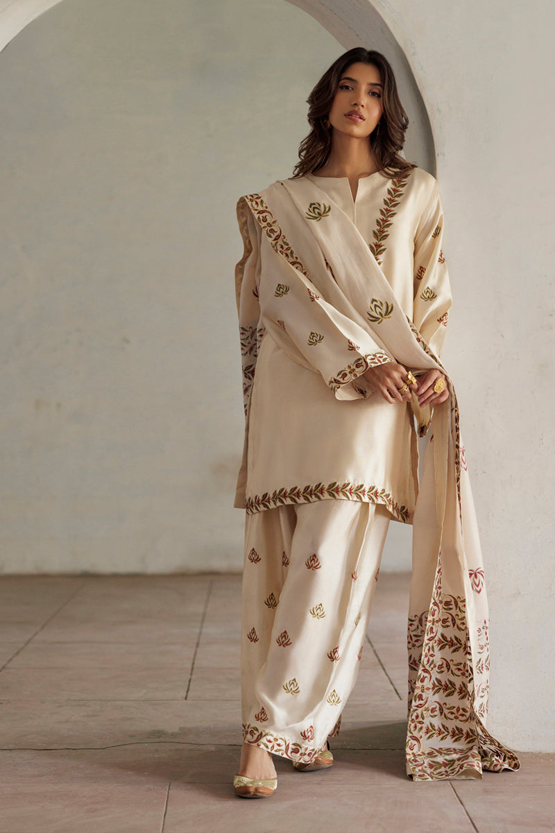 The Pink Tree Company | Yaadish Bakhair | Ivory Baagh -  The Pink Tree Company Ladies Clothes - Original Designer Dress - House of Maryam