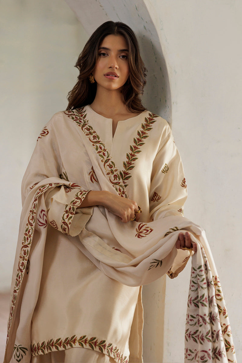 The Pink Tree Company | Yaadish Bakhair | Ivory Baagh -  The Pink Tree Company Ladies Clothes - Original Designer Dress - House of Maryam